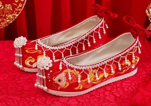 کفش عروسی چینی