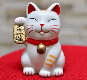 مجسمه مانکی نکو یا گربه خوش یمنی ژاپنی