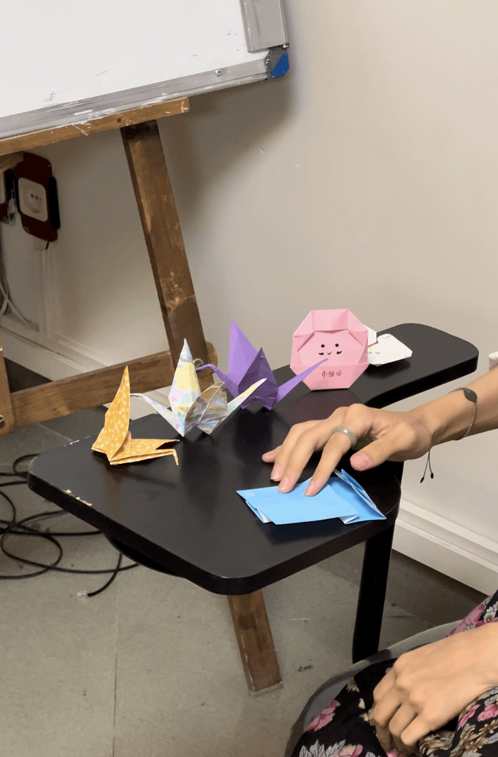 اوریگامی فرهنگ ژاپن در کافه آسیا